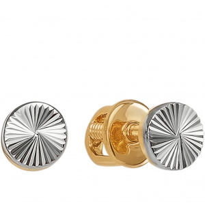 Золотые серьги ras755-3220